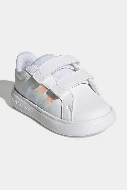 Кроссовки детские GRAND COURT 3.0 BUBBLE Adidas, белый — фото 2