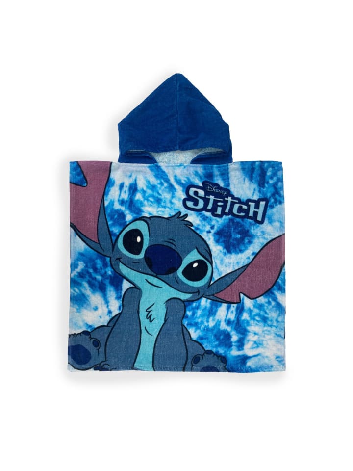 Купальник Lilo & Stitch Disney Kapuzen-Badeponcho Bademantel für Kinder, синий — фото 2