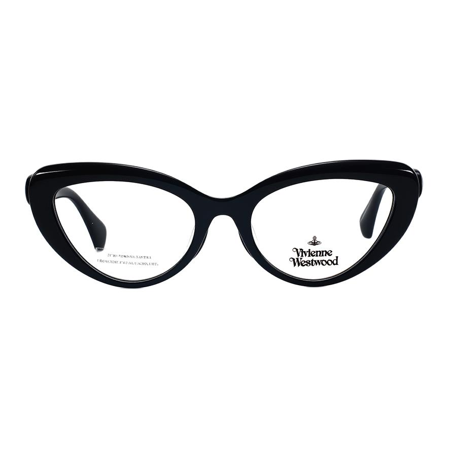

Vivienne Westwood Овальные оправы для очков Unisex Bright Black