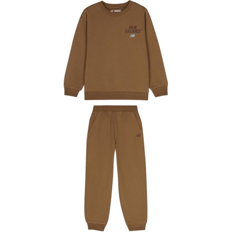 

Детский спортивный комплект Casual Sportswear 2 Piece Set New Balance, коричневый