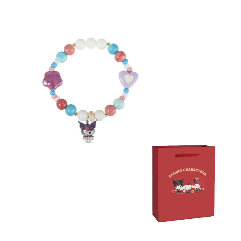 

Sanrio Kulomi акриловые браслеты для женщин Aurora Purple