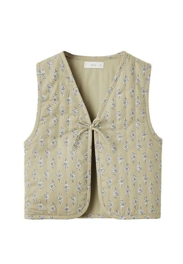 Детский жилет Mango Kids, Mint — фото 3