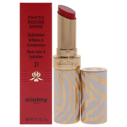 

Paris Phyto-Rouge Shine Lipstick 31 Sheer Chili Lipstick (многоразового использования) 3G, Sisley