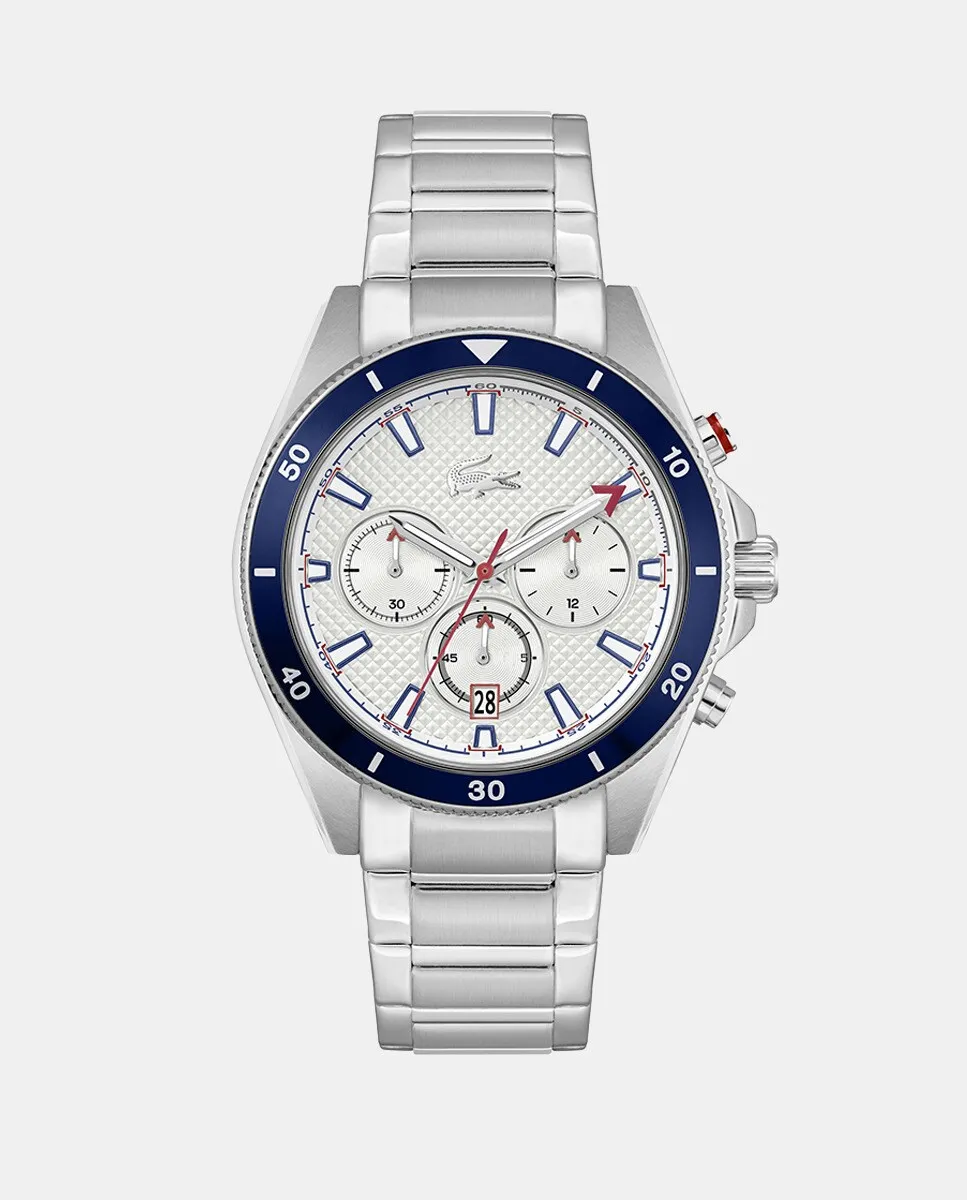 

Mainsail 2011360 серебряные силиконовые мужские часы Lacoste, серебрянный