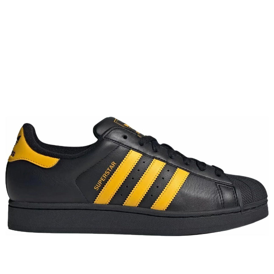 Кроссовки adidas Superstar 2 'Core Black Crew Yellow', черный — фото 2