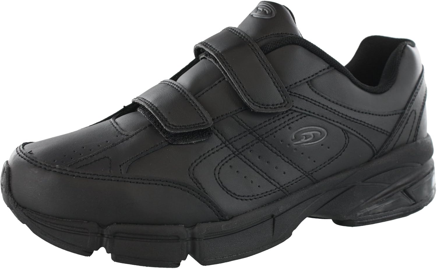 

Кроссовки для мужчин Dr. Scholls Omega с облегченной конструкцией и двойной застежкой на липучке, широкая колодка Dr. Scholl'S, черный