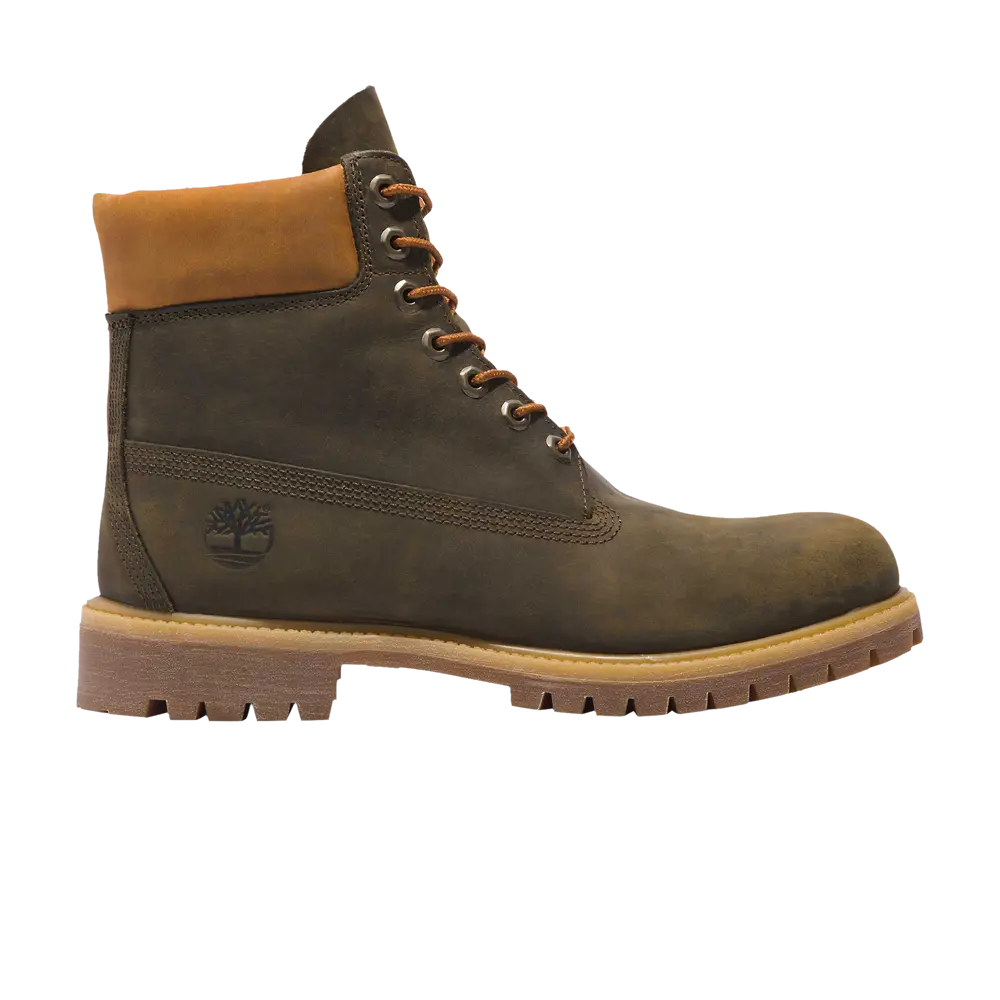 Ботинки Timberland Premium 6 Inch, коричневый / оливковый