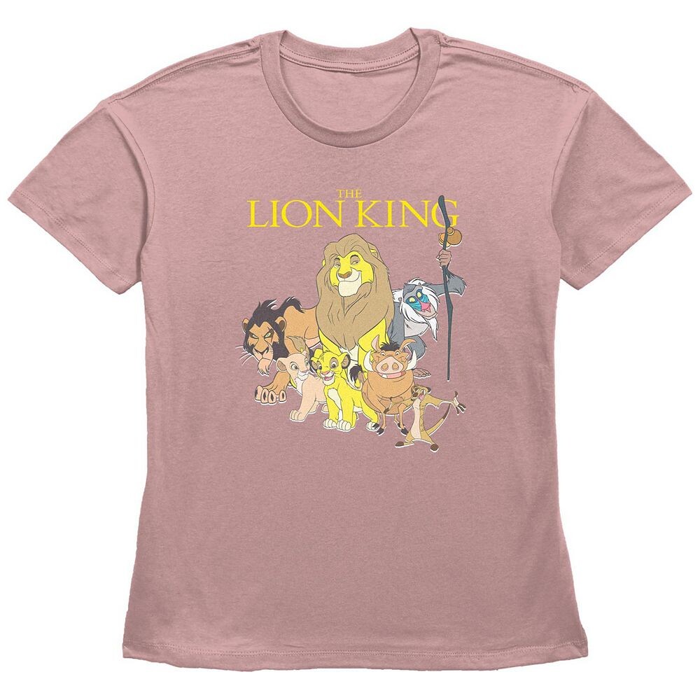 

Футболка с изображением женской группы Disney's The Lion King, цвет Desert Pink