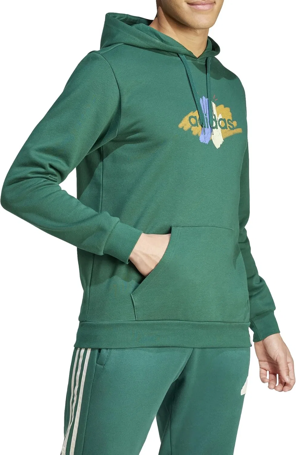 Мужская толстовка adidas Codes Graphic Hoodie (комплект из 1 шт.) — фото 3