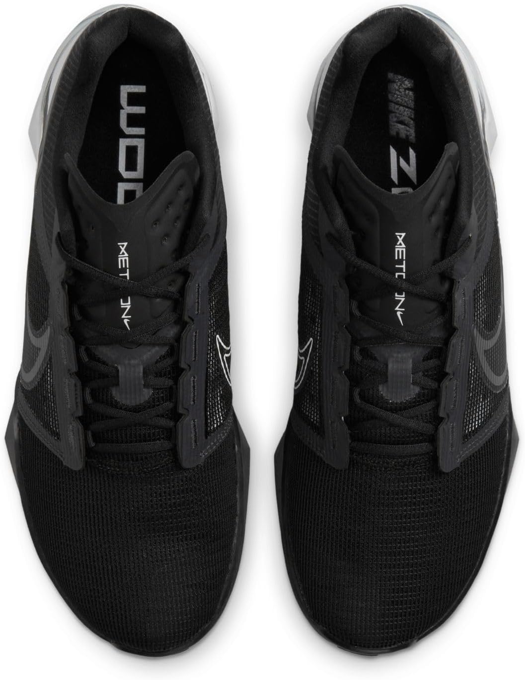 Мужские беговые кроссовки Nike, белый/черный/серый — фото 3