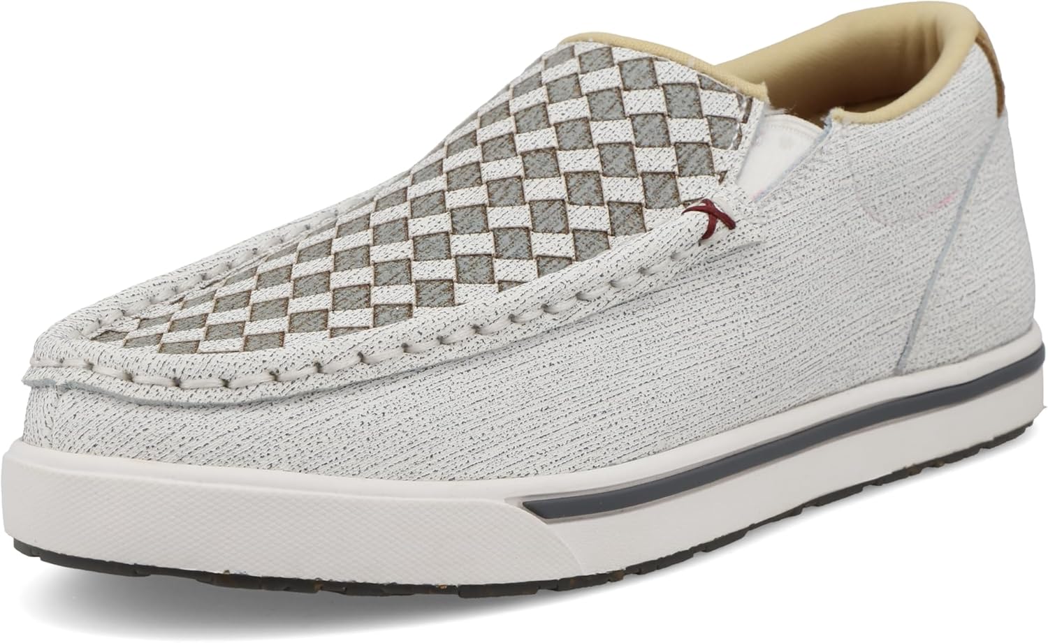 

Детские слипоны Twisted X, белый/серый