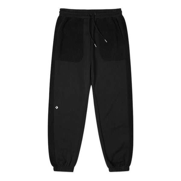 

Брюки relaxed sweatpants 'black' Converse, черный