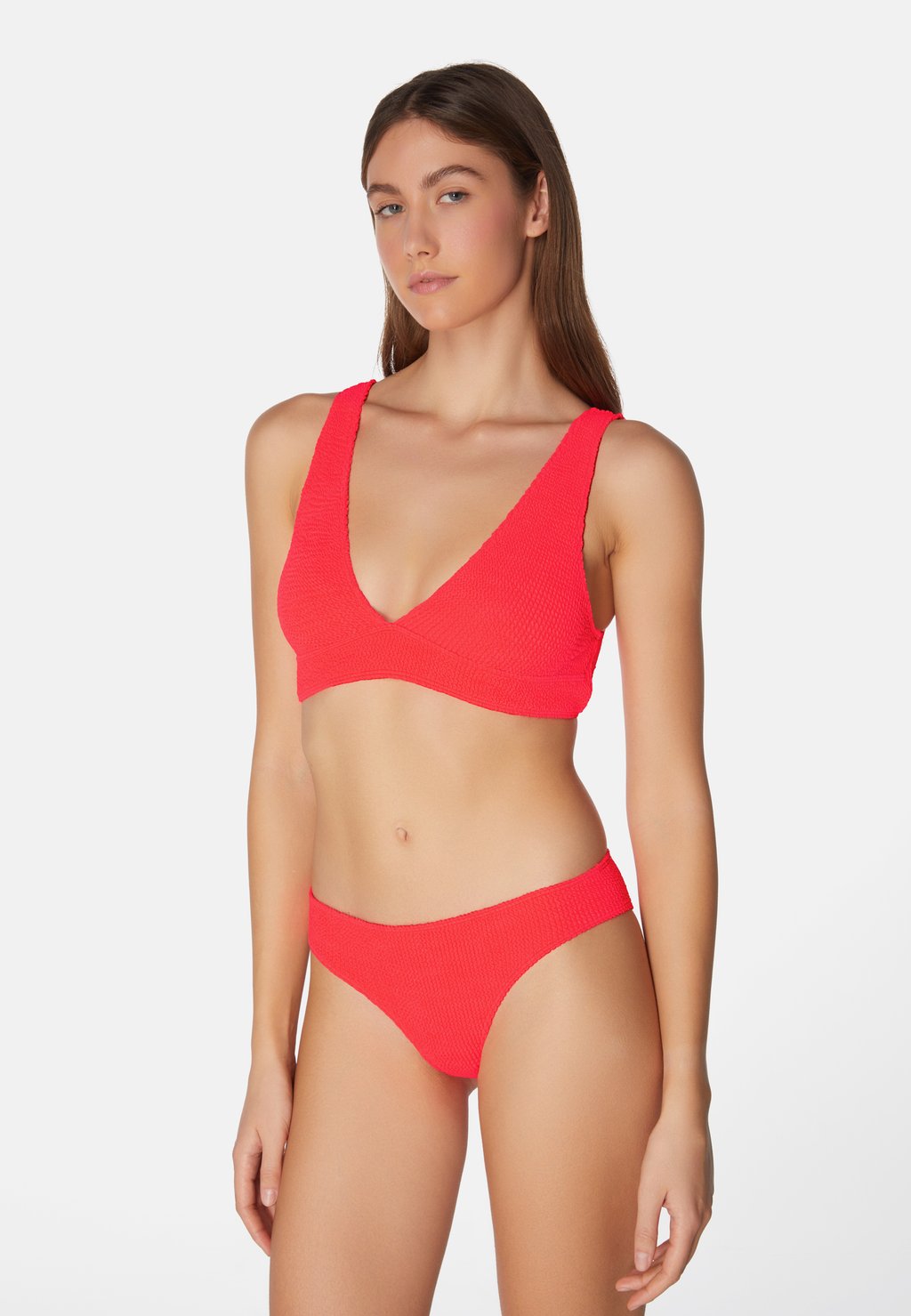 

Бикини AQUA ONE SIZE sorbet island, красный