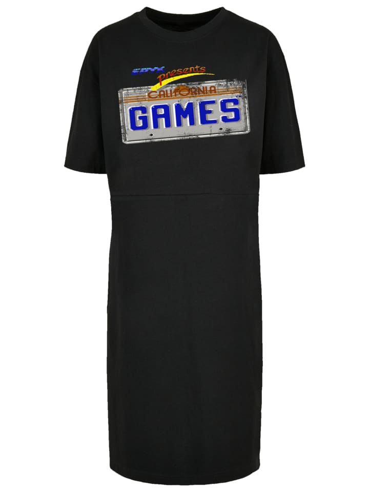 

Короткое платье F4NT4STIC Oversized Kleid CALIFORNIA GAMES, черный