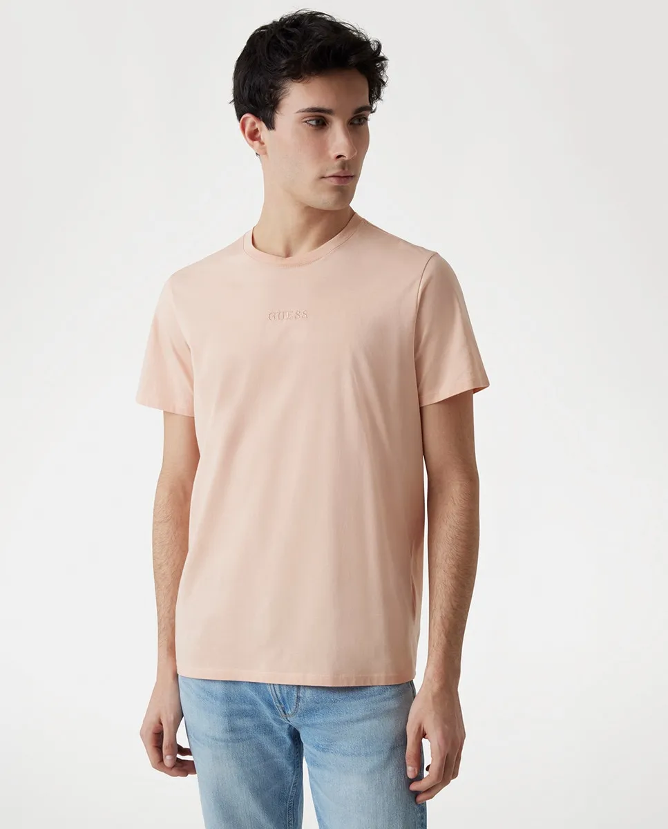 

Мужская футболка с коротким рукавом Guess, розовый