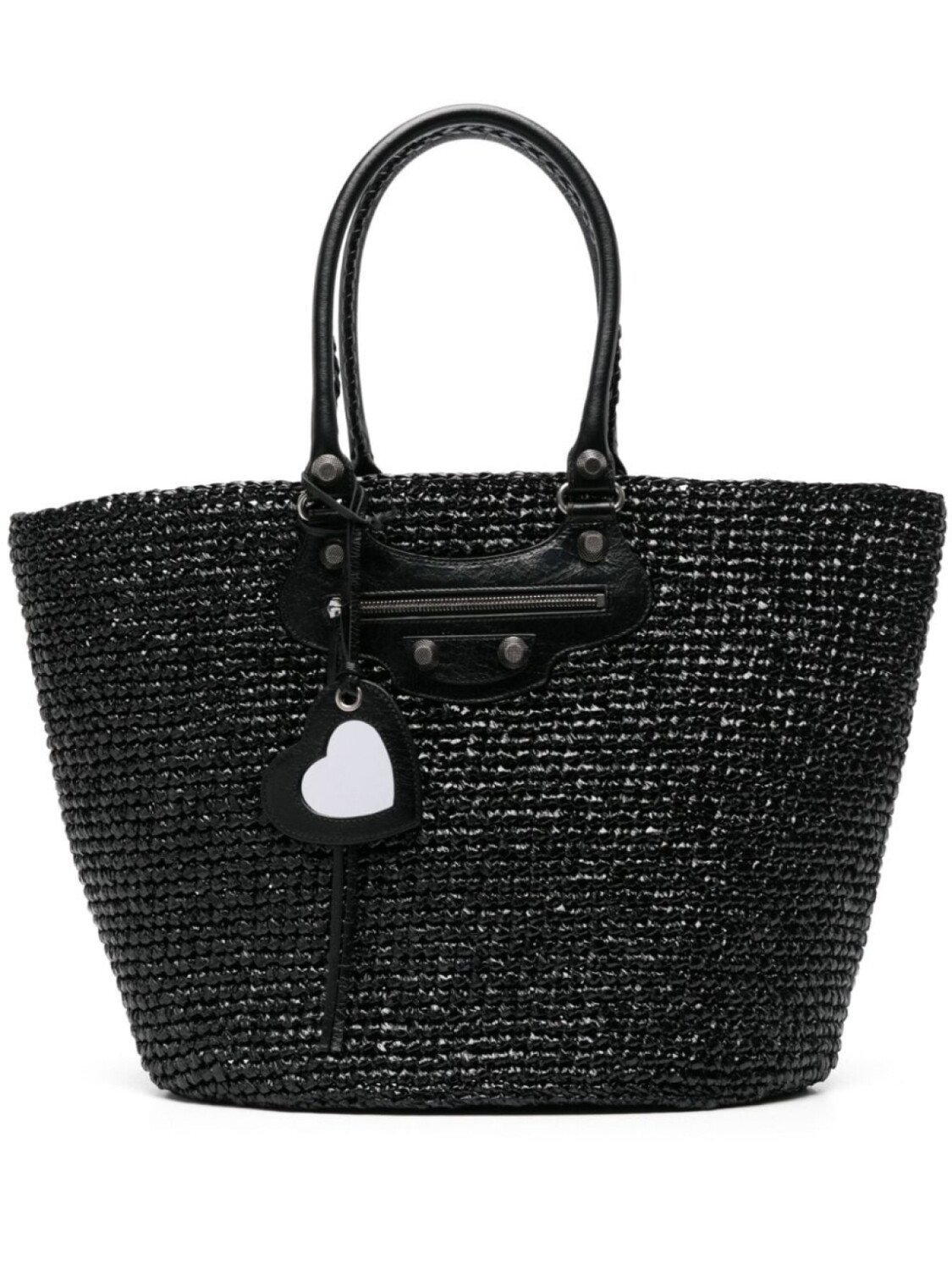 

Большая сумка-тоут Balenciaga Le Cagole Panier, черный