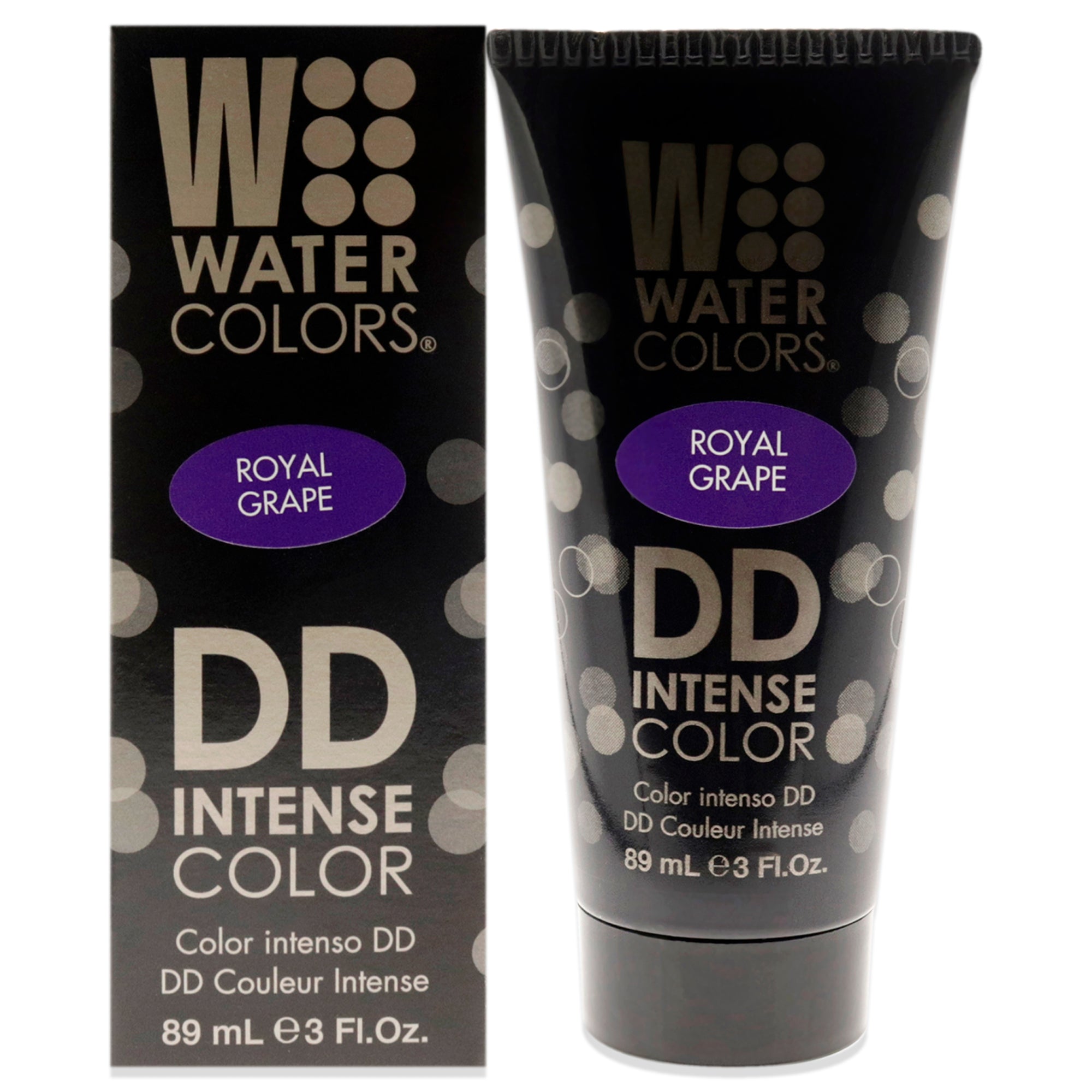 

Краска для волос Watercolors DD Intense Color - Royal Grape от Tressa, унисекс, 85 мл, прозрачный