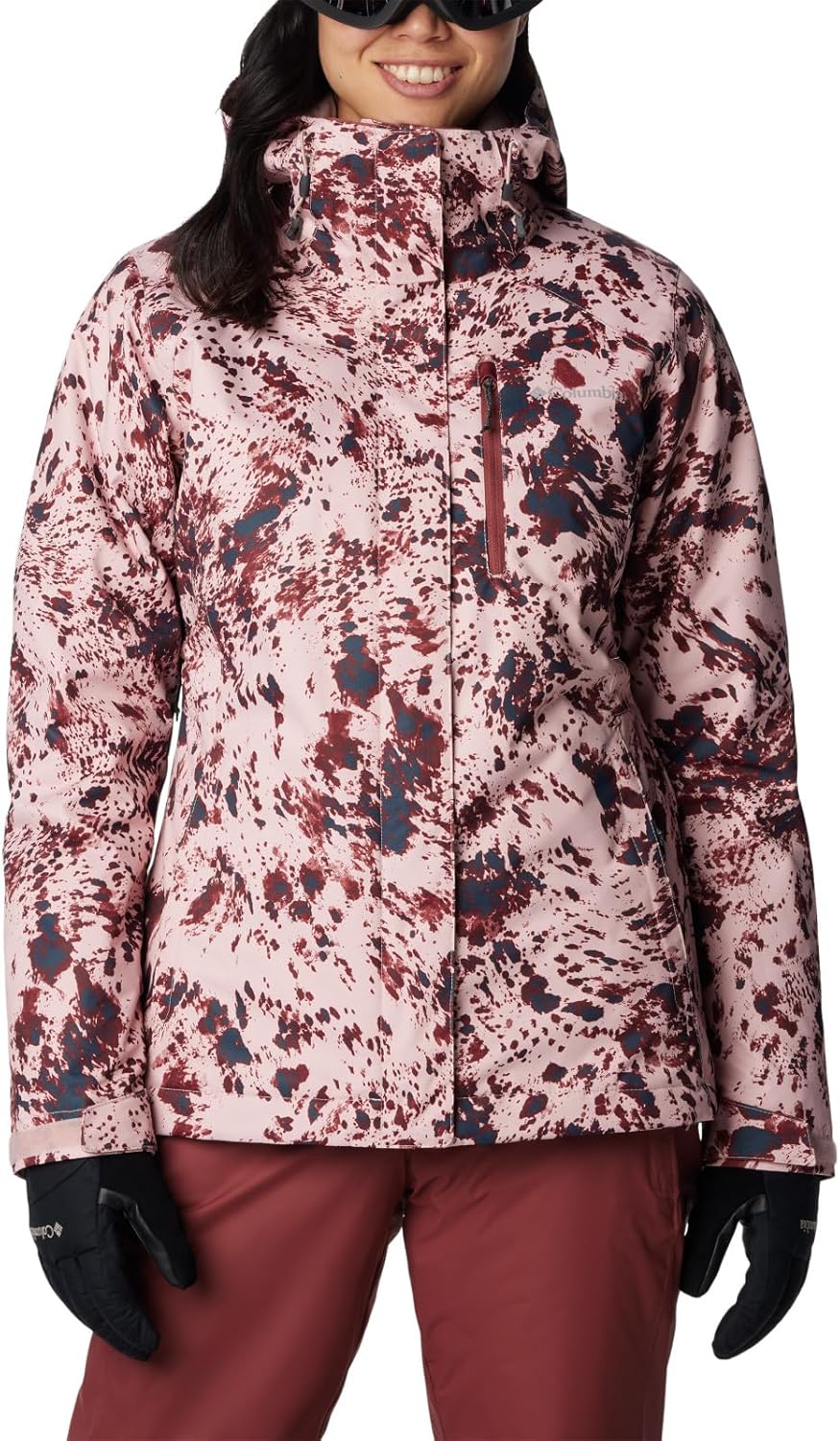 

Columbia Women’s Whirlibird IV Interchange зимняя куртка, Waterproof & Breathable, Dusty Pink Flurries Print