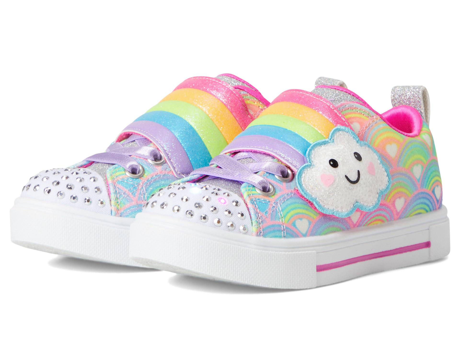 

Кроссовки SKECHERS KIDS Twinkle Sparks - Cloud Cutie 314828L, разноцветный