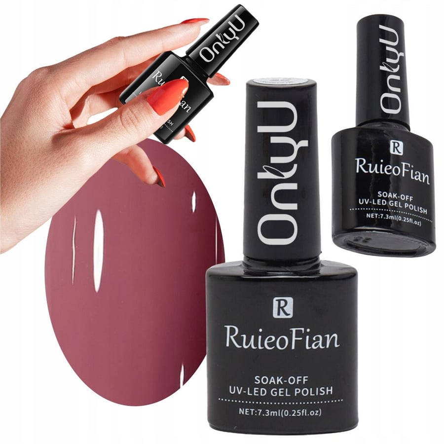 

РОЗОВЫЙ ГИБРИДНЫЙ ЛАК ДЛЯ НОГТЕЙ С ГЛЯНЦЕМ УФ-ПОЛИРОВКИ OnlyU/L036