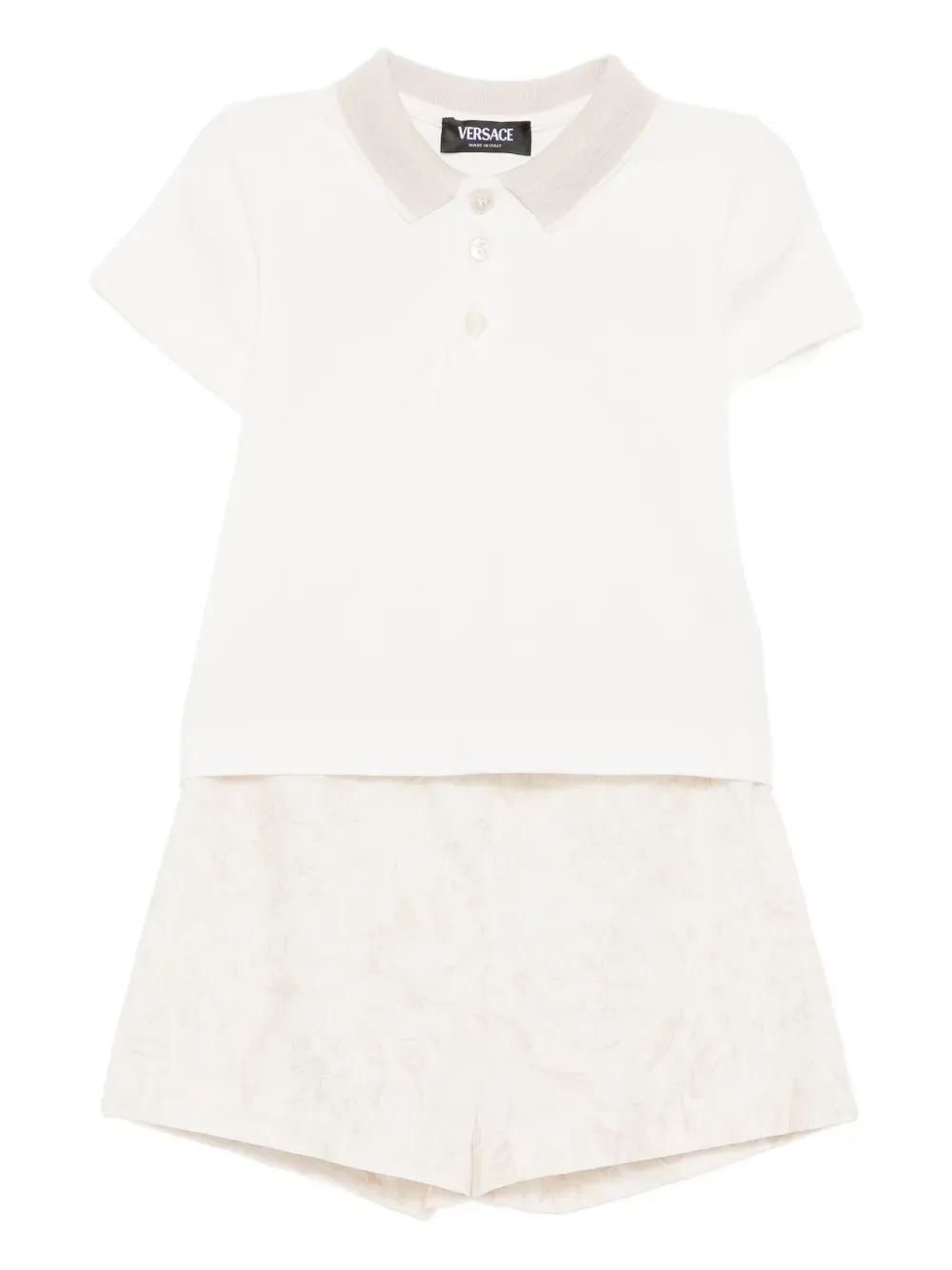Комплект шортов Barocco Versace Kids, белый