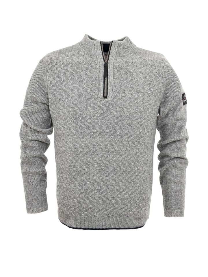 

Светло-серый вязаный свитер AZIUS Spieth & Wensky