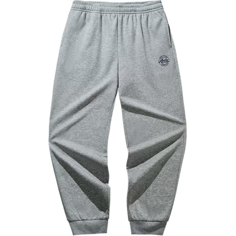 

Трикотажные спортивные штаны Anta Life Collection, мужские, CD28, серо-меланжевый