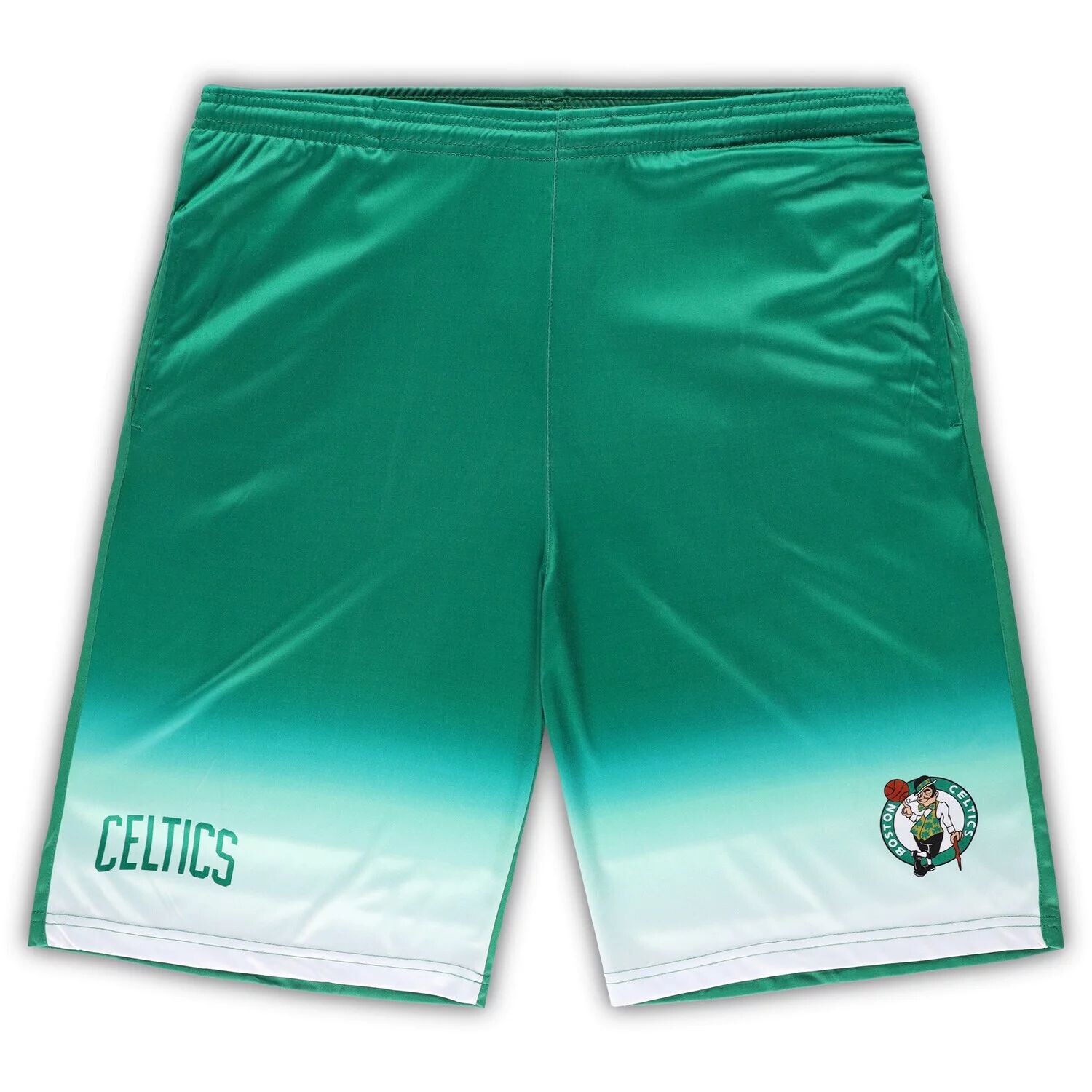 

Мужские фирменные шорты Kelly Green Boston Celtics Big & Tall Fadeaway Fanatics