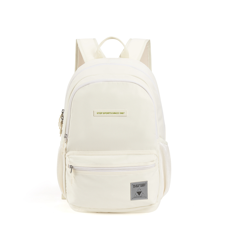 

XTEP Тканевый рюкзак унисекс черный экрю темно-синий, Ecru