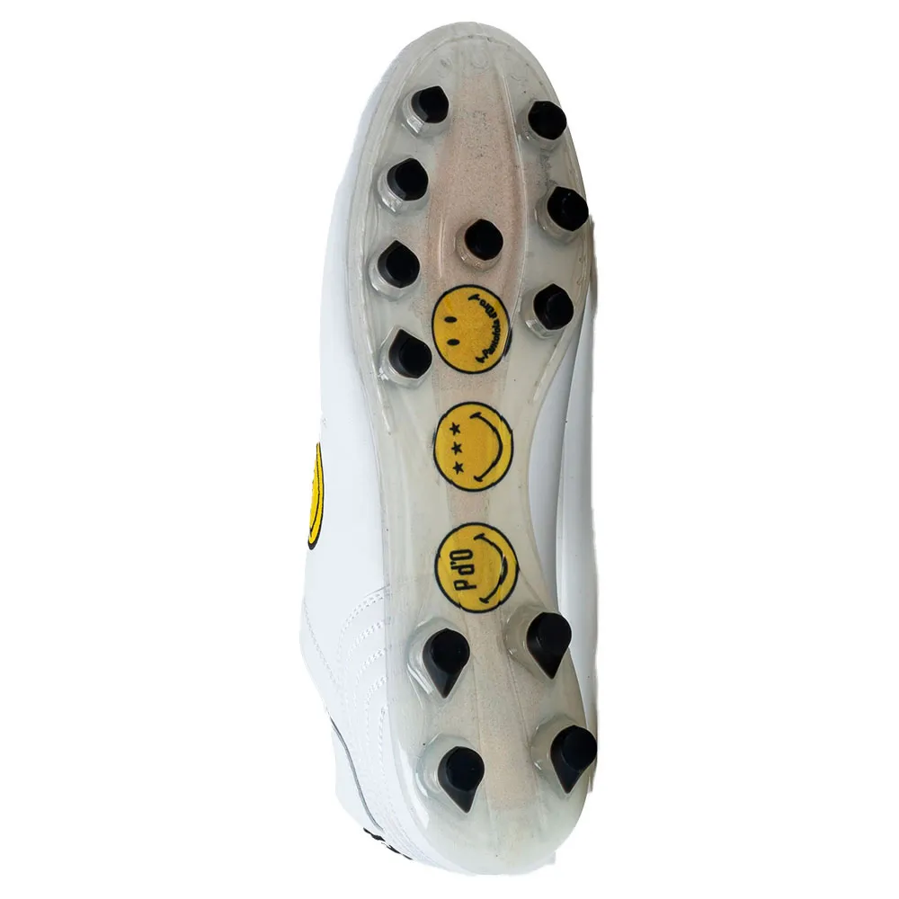 Футбольные бутсы Pantofola D Oro Lazzarini 2.0 Smiley FG/AG, белый — фото 2