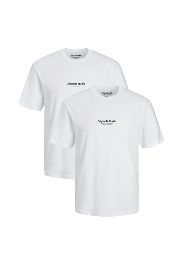 

Футболка 2 шт. в упаковке jorvesterbro Jack & Jones, белый