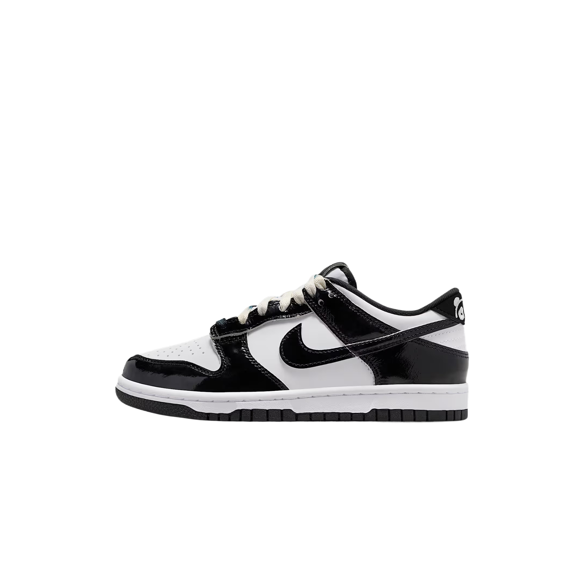 

Кроссовки детские Dunk Mid top Kids' Training Shoes Kids Nike, черный/белый