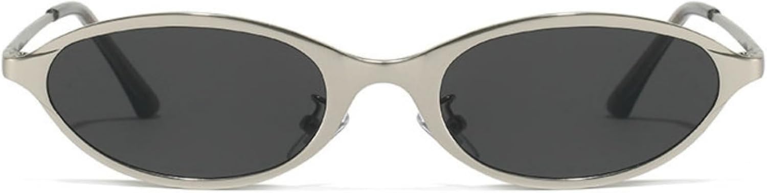 

Солнцезащитные очки Willochra в стиле ретро, ​​маленькая оправа, овальная панк-форма, роскошные, милые, металлические, «кошачий глаз», классические, модные очки для женщин, C9