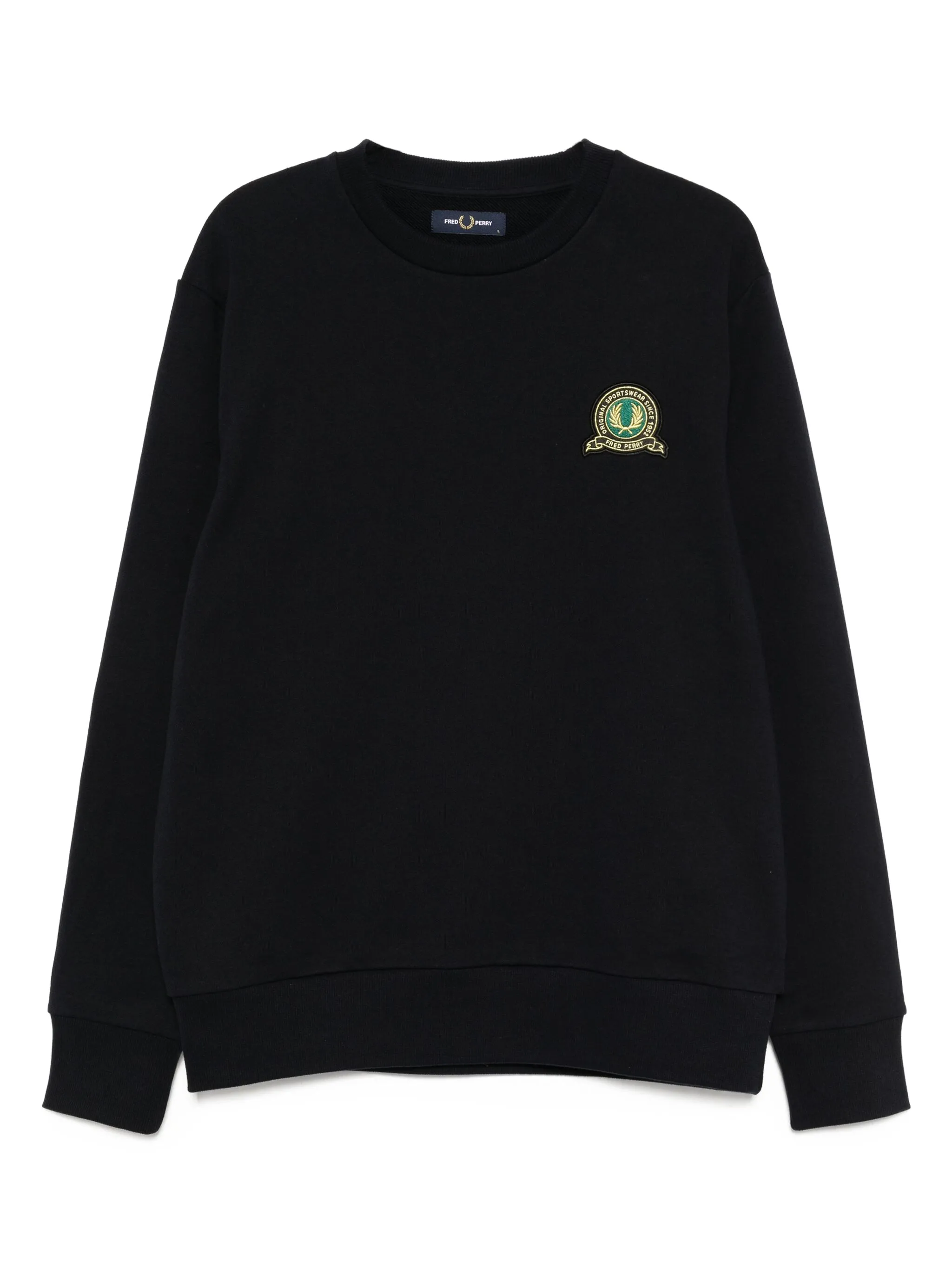 

Толстовка с нашивкой Fred Perry, синий