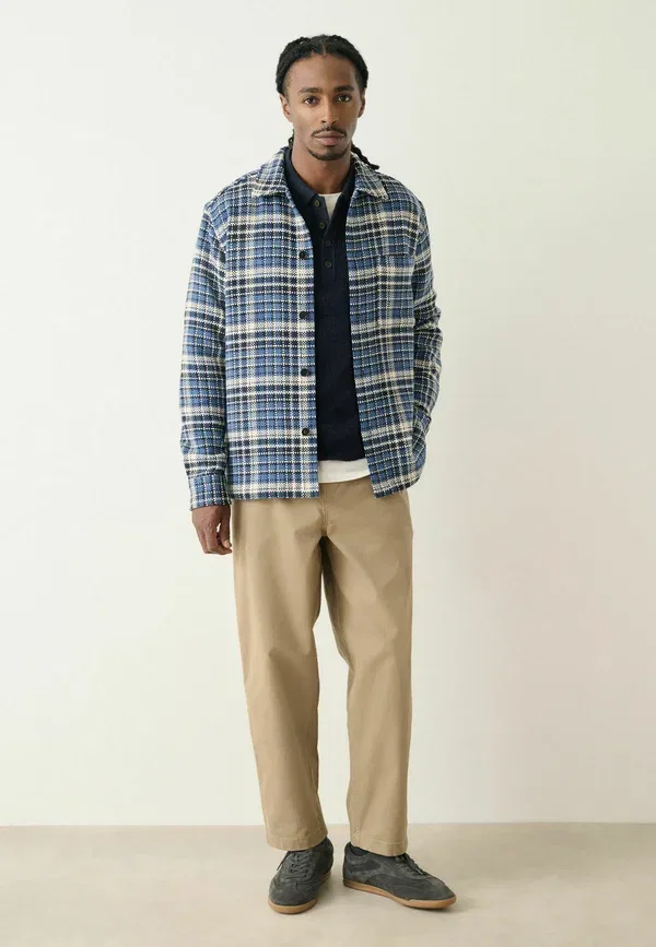 Куртка Regular fit patchwork summer jacket Next, индиго — фото 2