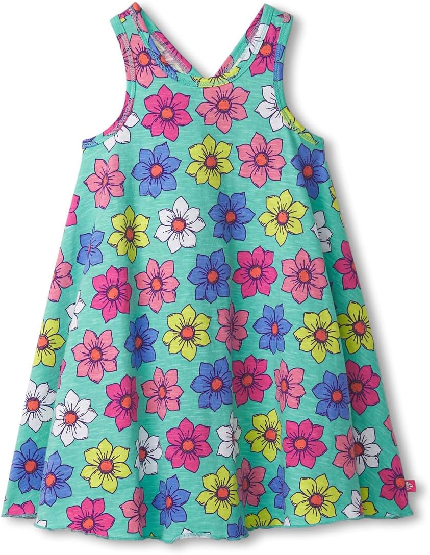 

Платье Hatley Kids Trapeze Dress, цвет Happy Flowers