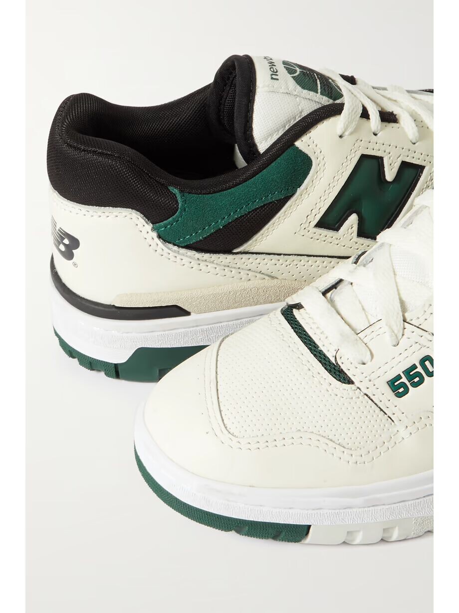 Кроссовки 550 с сетчатой ​​отделкой New Balance, кремовый — фото 4
