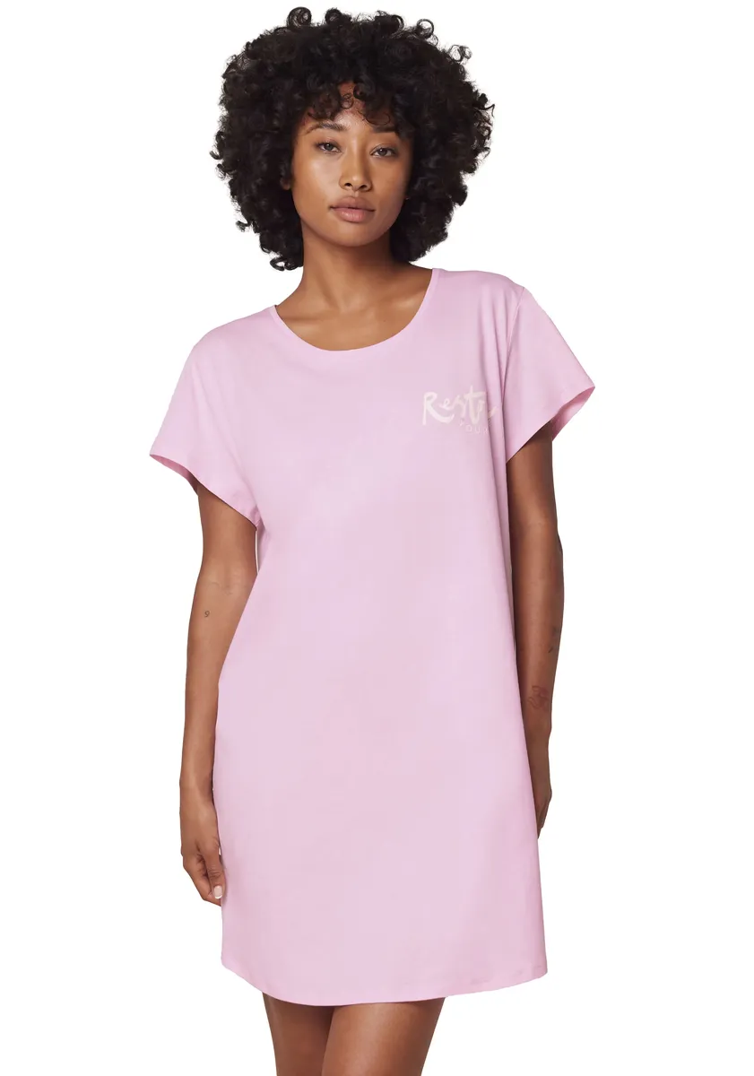 

Ночная рубашка Triumph "Ночные рубашки NDK 02 X", натуральный хлопок, цвет Floral Pink
