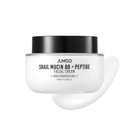 

Крем JUMISO Snail Mucin 88 + Peptide 100ml for Sensitive Skin - Calming Acne and Strengthening Skin Barrier