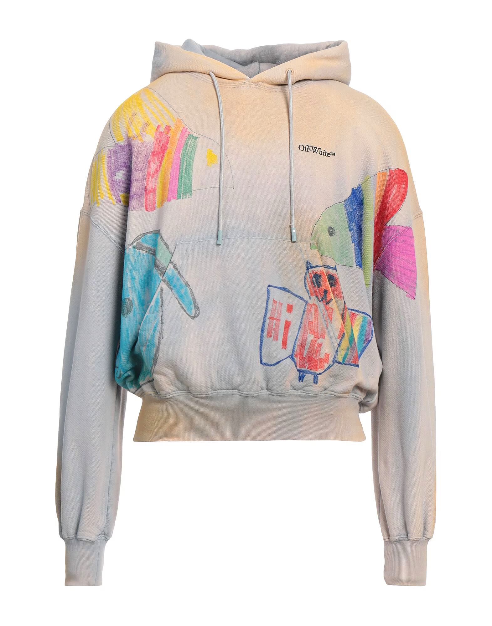 

Толстовка Off, светло-серый