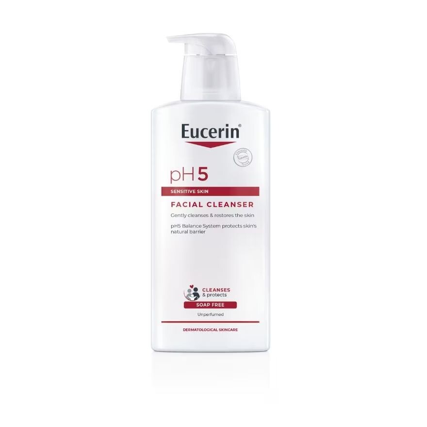 

Eucerin PH5 Очищающее средство для лица для чувствительной кожи 400мл, white