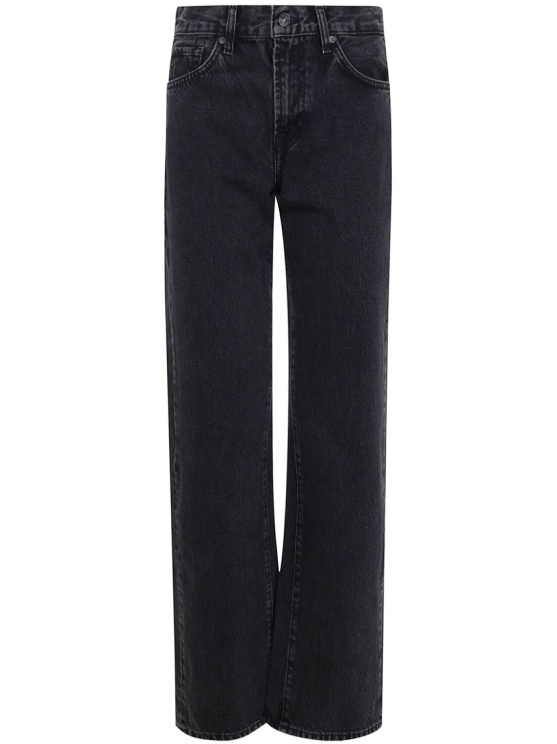 

7 For All Mankind джинсы с завышенной талией, черный