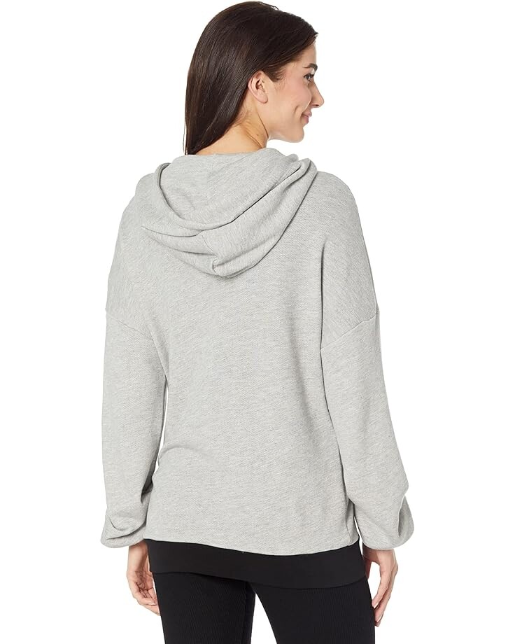 

Худи Michael Lauren Hayworth Drop Shoulder Hoodie, цвет Heather Grey/Black