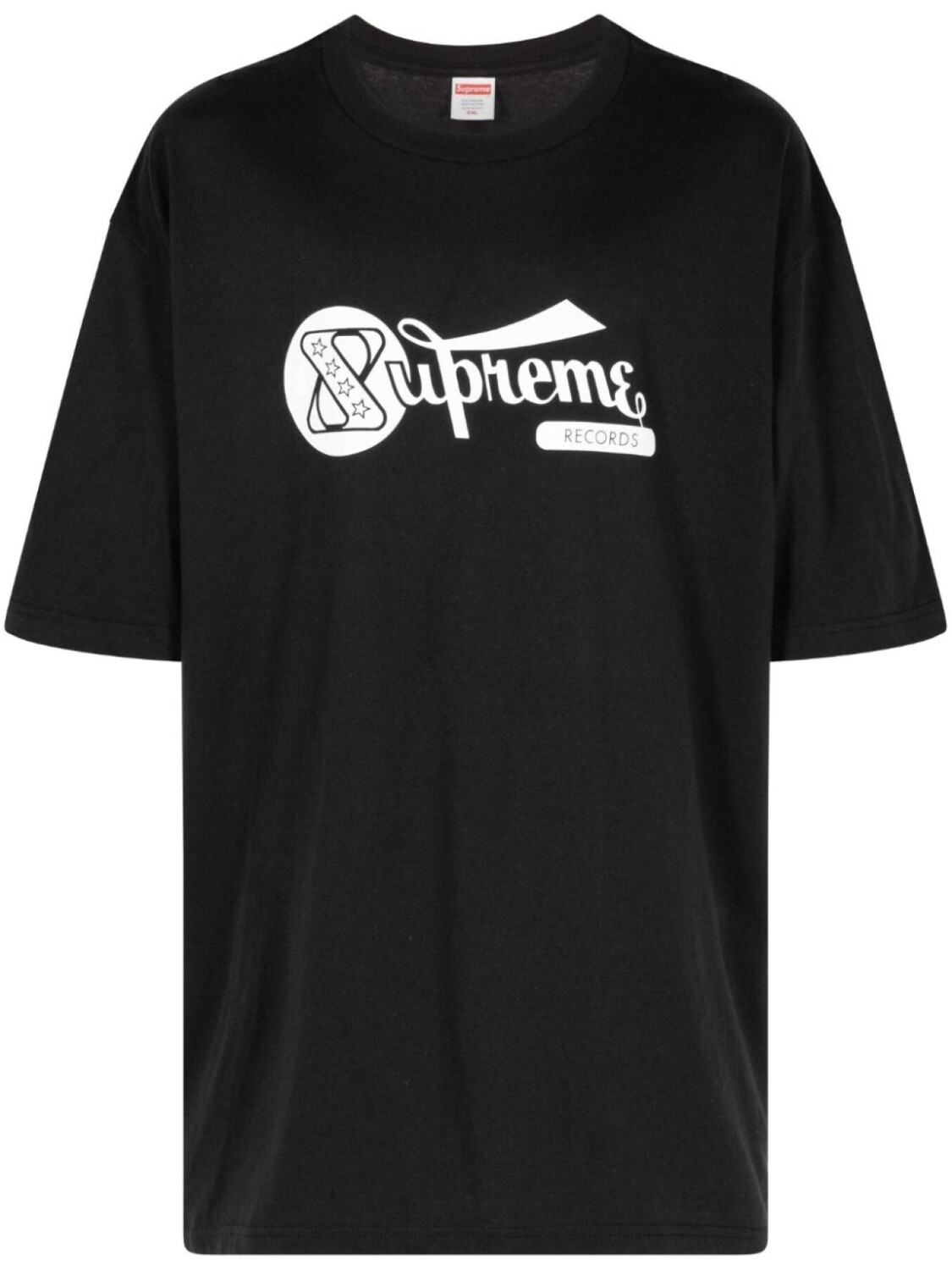 

Supreme футболка Records, черный