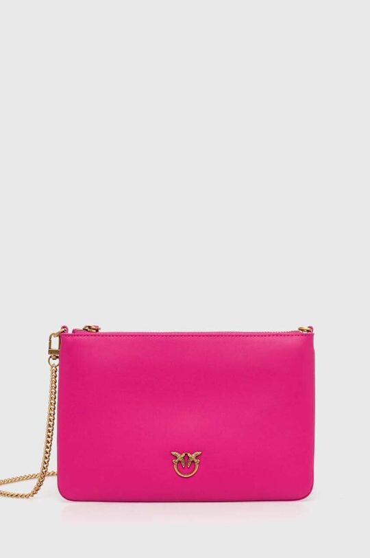 

Кожаная сумочка Pinko, розовый