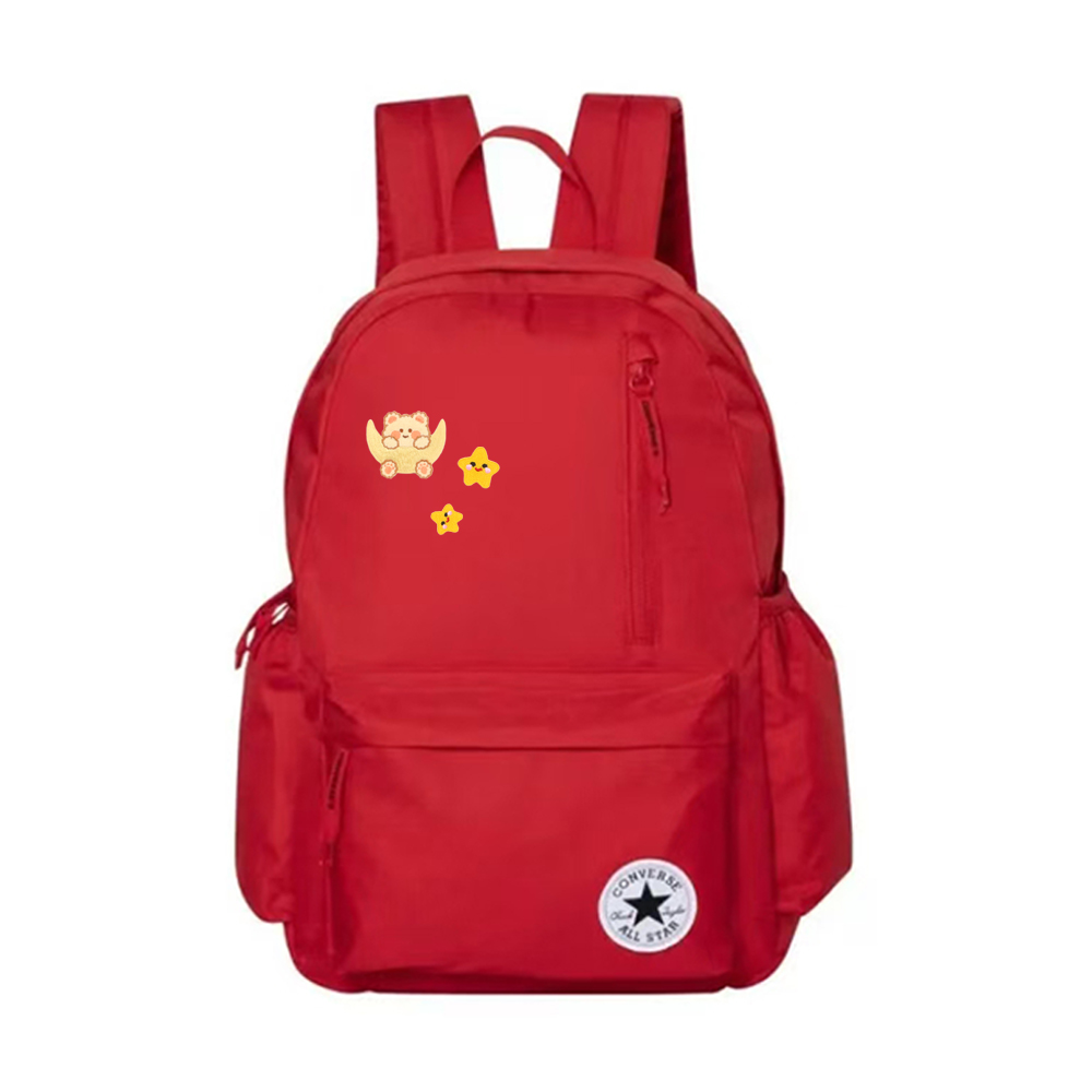 

Converse Полиэстеровый рюкзак обычный унисекс красный, Moon Bear