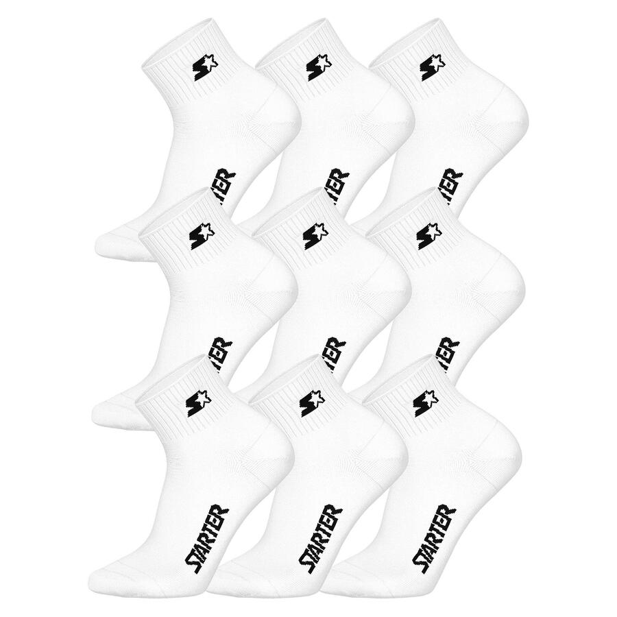 

Носки унисекс, упаковка из 9 пар носков Stretch-STARTER, 9 пар, четвертные пары