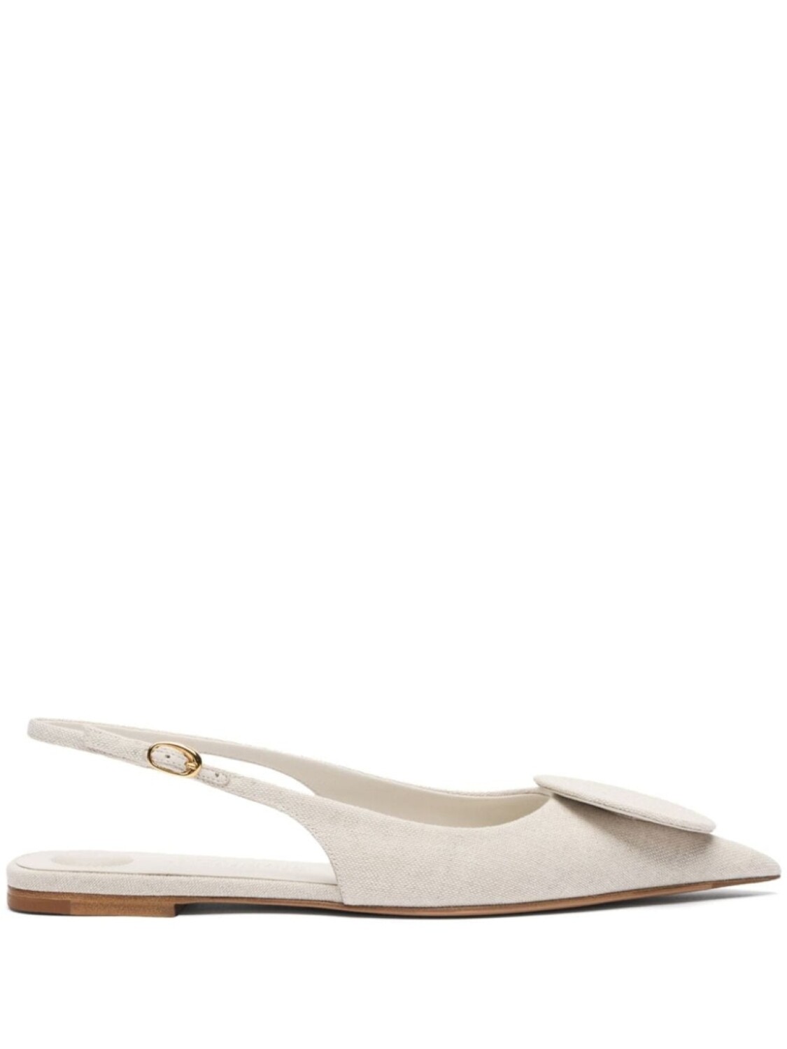 Jacquemus туфли-лодочки Les Slingbacks Duelo, нейтральный цвет