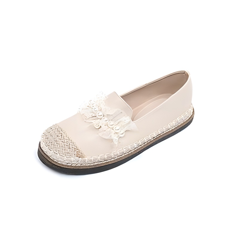TATAYA Эспадрильи женские абрикосово-салатовые, цвет Light Green — фото 3