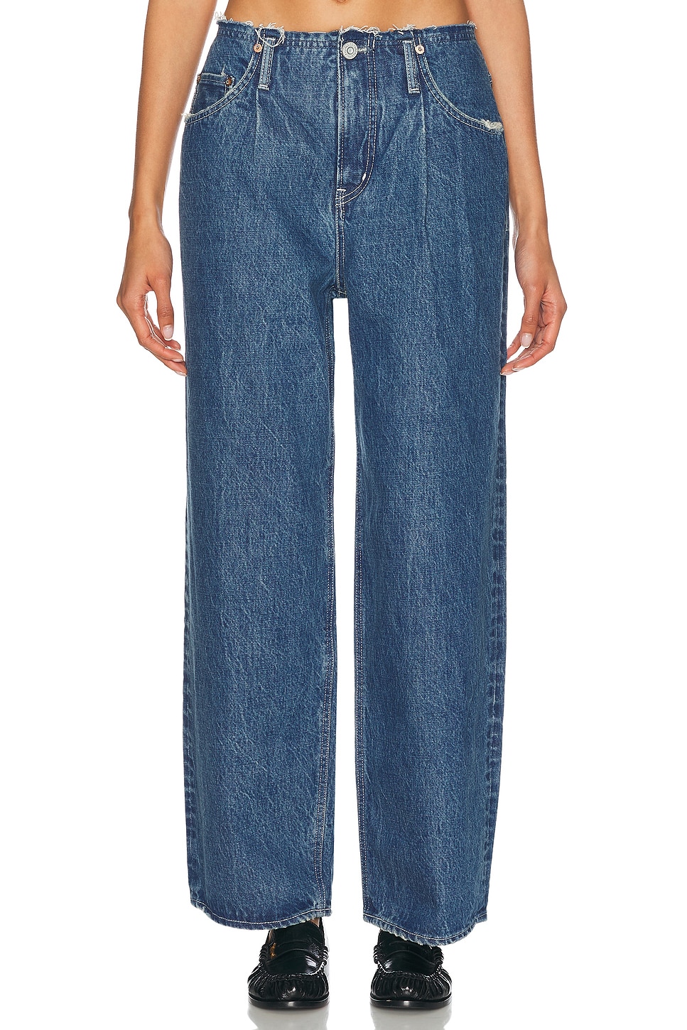

Джинсы женские Moussy Vintage, синий